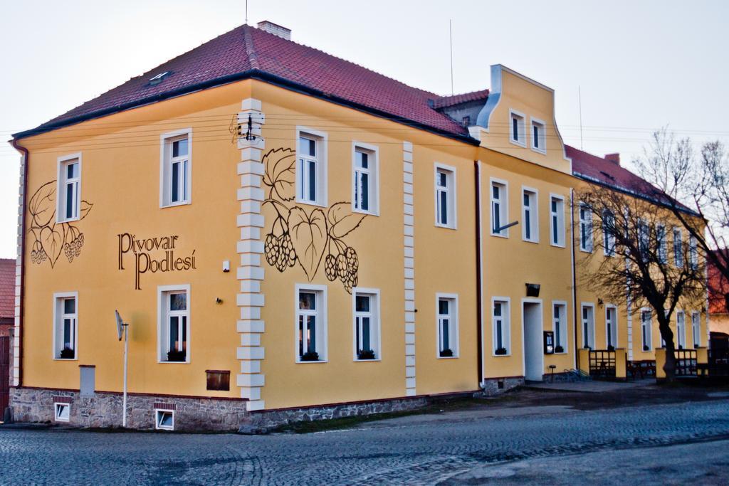 Penzion Pivovar Podlesi Příbram 外观 照片